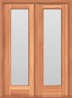 50"W French Double Doors (No Divided Lites)
