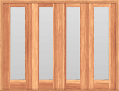 Sliding Double French Doors (No Divided Lites)