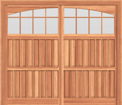 Raised Panel Coach Style Garage Door 501
