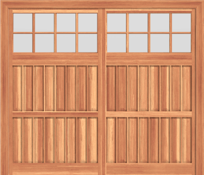 Raised Panel Coach Style Garage Door 502