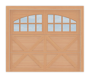 Raised Panel Coach Style Garage Door 509