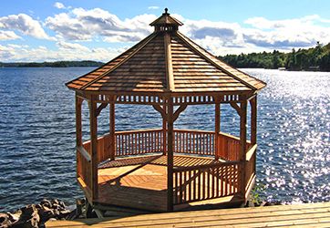 Backyard Prefab Gazebo Kits - Summerwood Products