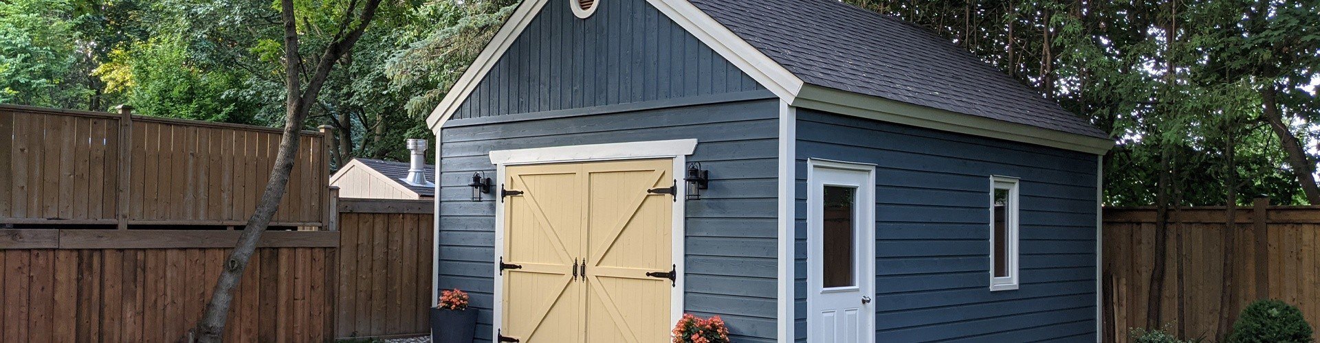 Backyard Man Cave Inspiration - Montcrest Garage Design - Prefab kit