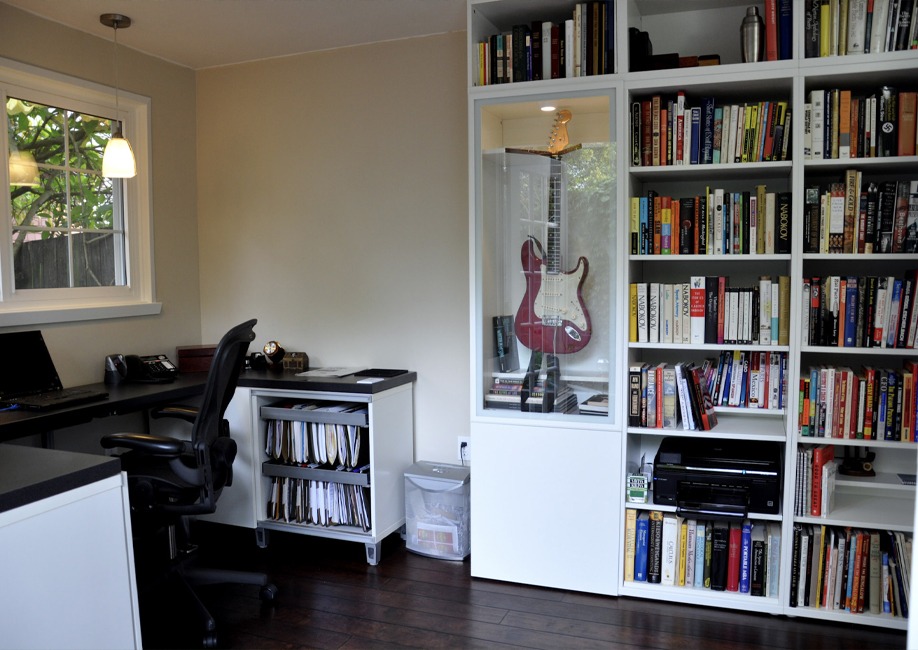 Outside View of a Backyard Man Cave - Mini Oban Design Prefab Kit