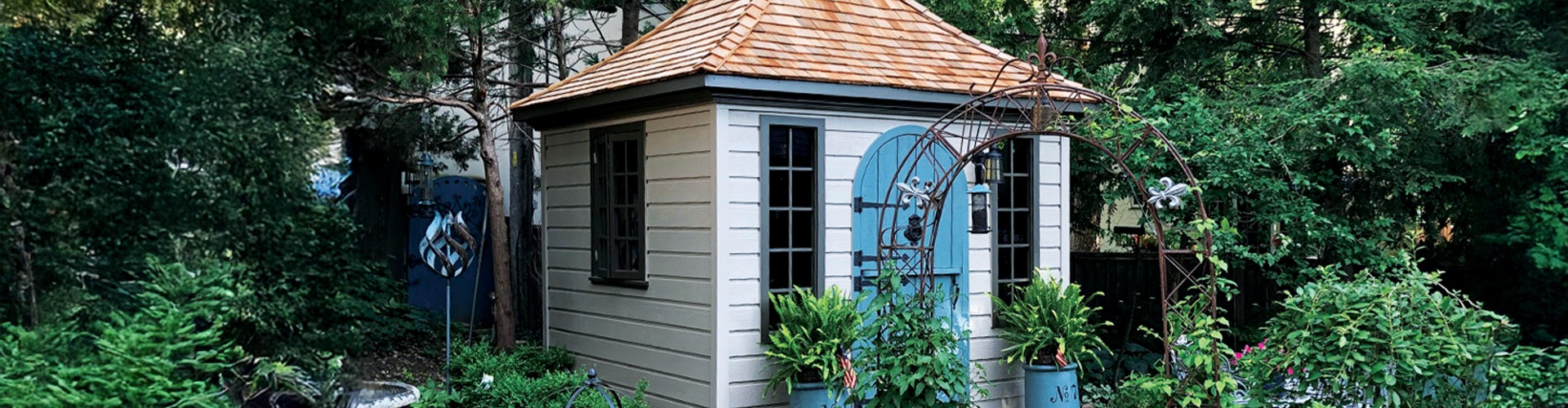 Backyard Storage Shed - 10' x 10' Melbourne Design - Prefab kit