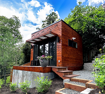 Quadra Backyard Gym/Yoga Studio -  Prefab kit