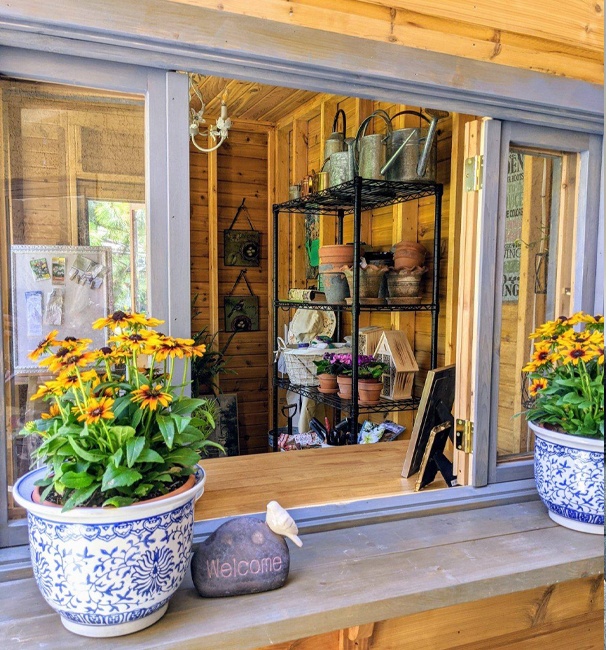 She Shed Inspiration - Sonoma Interior Design - Prefab kit