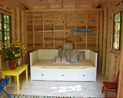 Interior Finishing 10' x 10' Bala Bunkie Cabin Summerwood ID Number 192793