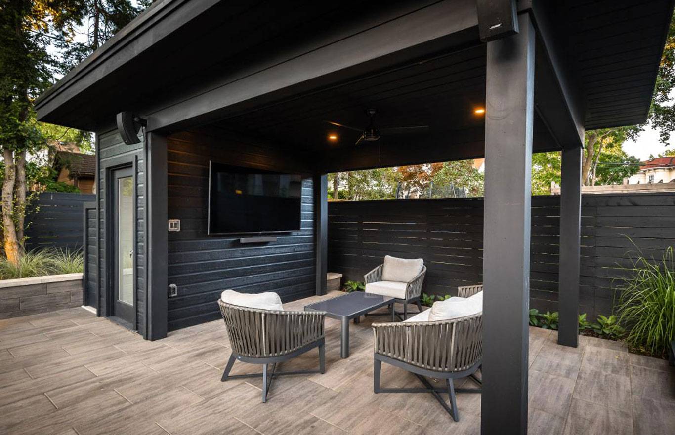 Electrical Considerations 10' x 20' Sanara Pool Cabana Summerwood ID Number 259265