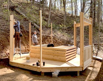 Pre Cut kit formats - Building a Gazebo with a Summerwood Kit