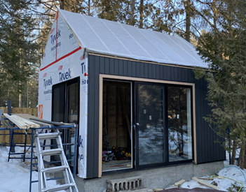 Enhanced Siding Package for Prefab backyard structures