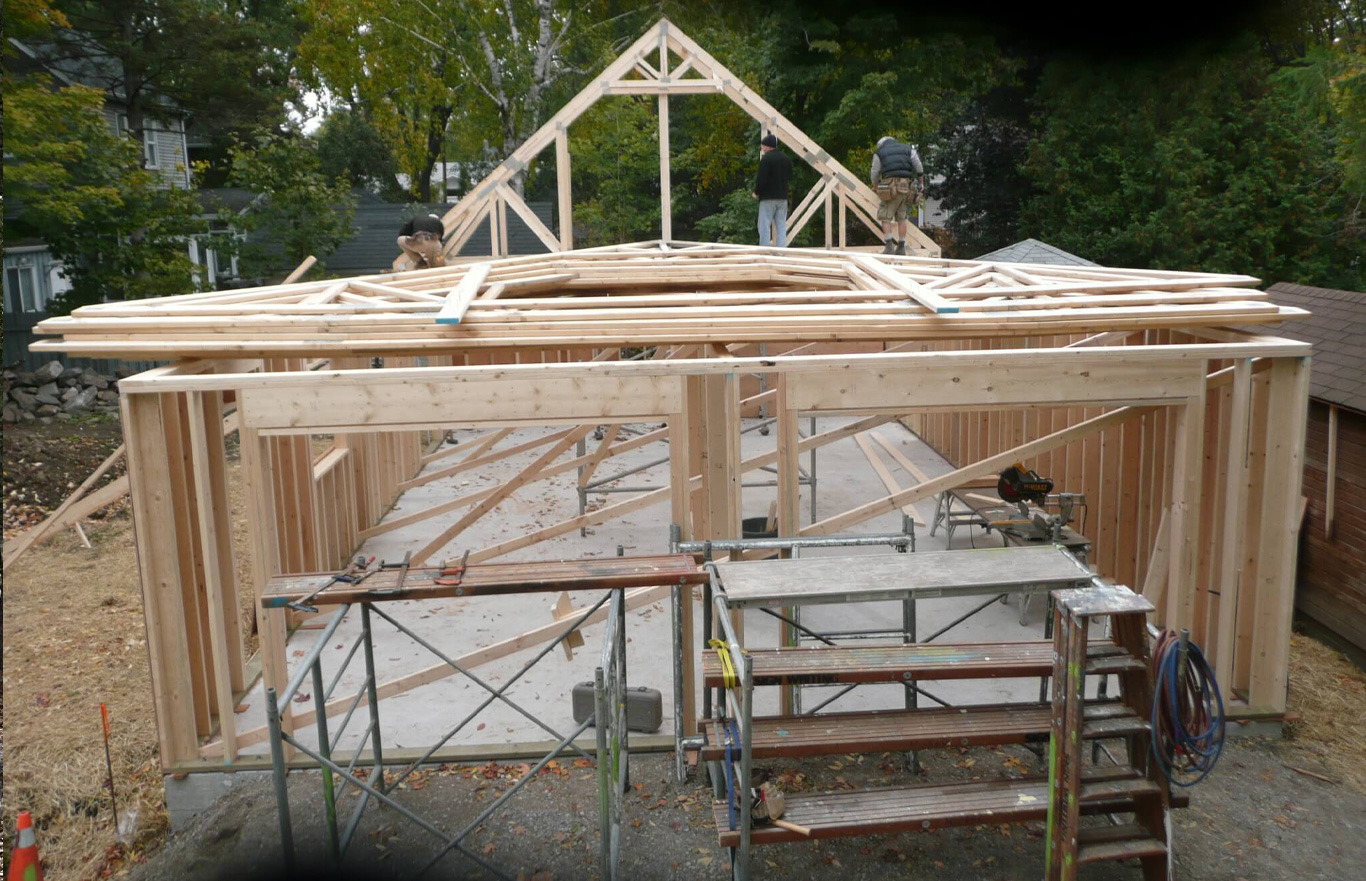 Framing Material Garage Summerwood ID Number 195952