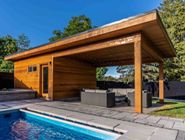15' x 30' Sanara Pool House prefab kit Summerwood Products