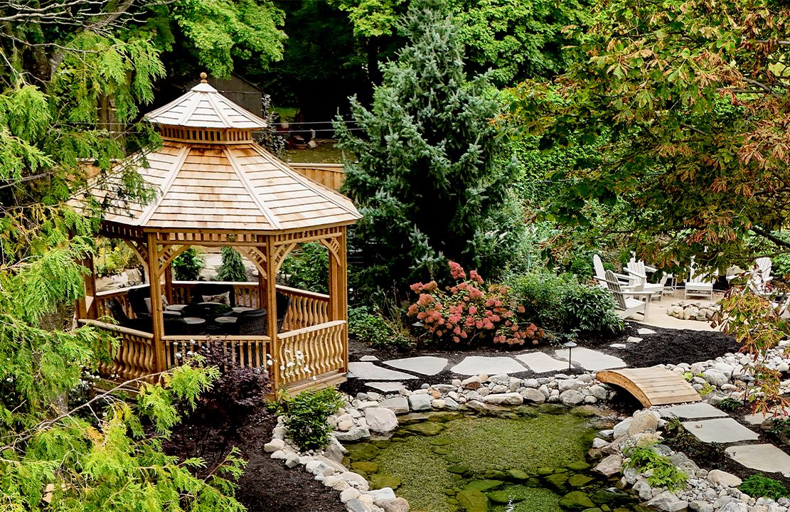 12' Victorian Gazebo photo contest second place