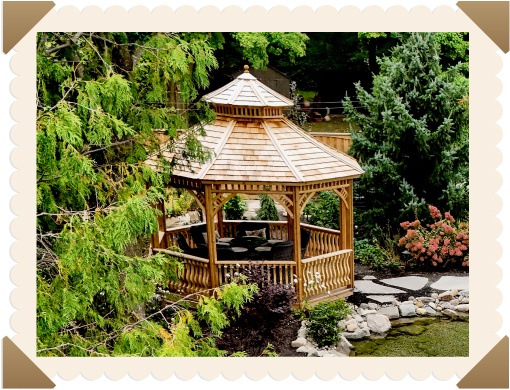 12' Victorian Gazebo photo contest second place