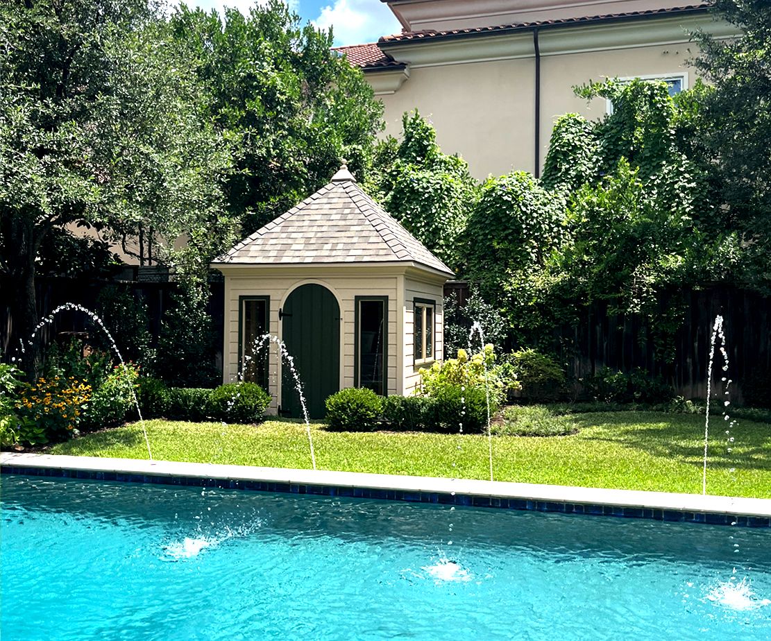 9' x 9' Custom Melbourne Pool Cabana