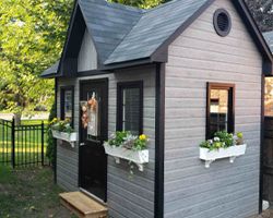 Graden Shed Prefab Kit with CanExel (Maintenance Free) Siding Materials