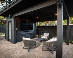 Pool Cabana Prefab Kit with CanExel (Maintenance Free) Siding Materials