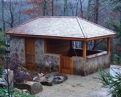 pool cabana Custom siding material Summerwood ID Number 47788