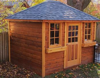 Shed staining information natural transparent finish Summerwood
