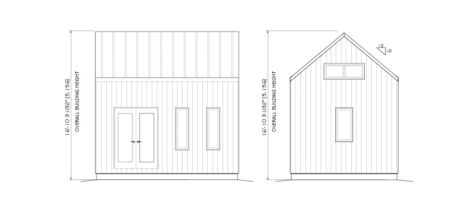 Modern Oban cabin dimensions