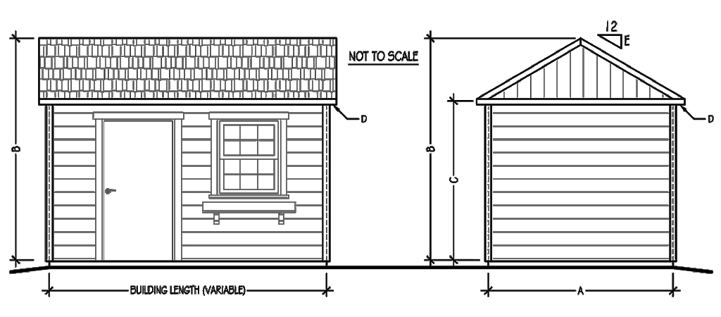 Palmerston Garden Shed Dimensions
