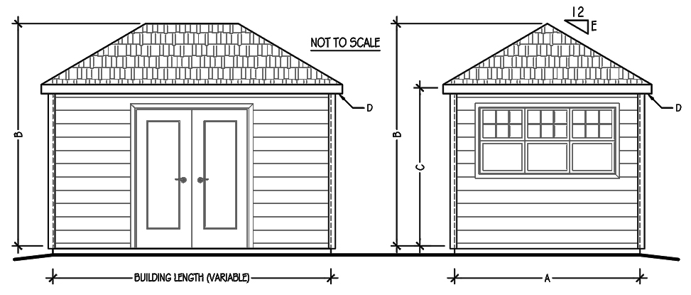 Sonoma Garden Shed Dimensions