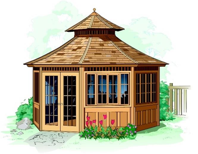Champlain patio gazebo