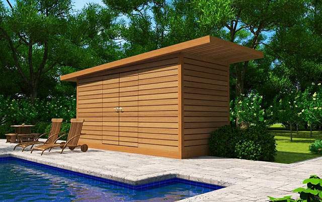 Dune pool cabana