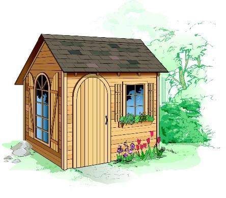 Bar Harbor shed kit