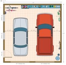 Alpine cedar garage Floor Plan 1