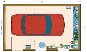 Archer garage Floor Plan 2