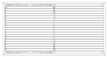 Bali Teahouse graden studio Floor Plan 1