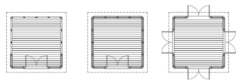 Coventry backyard studio Floor Plan 1