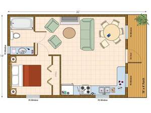 Cheyenne cabin Floor Plan 1