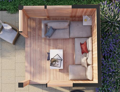 Modern Eden Pavilion Floor Plan 1