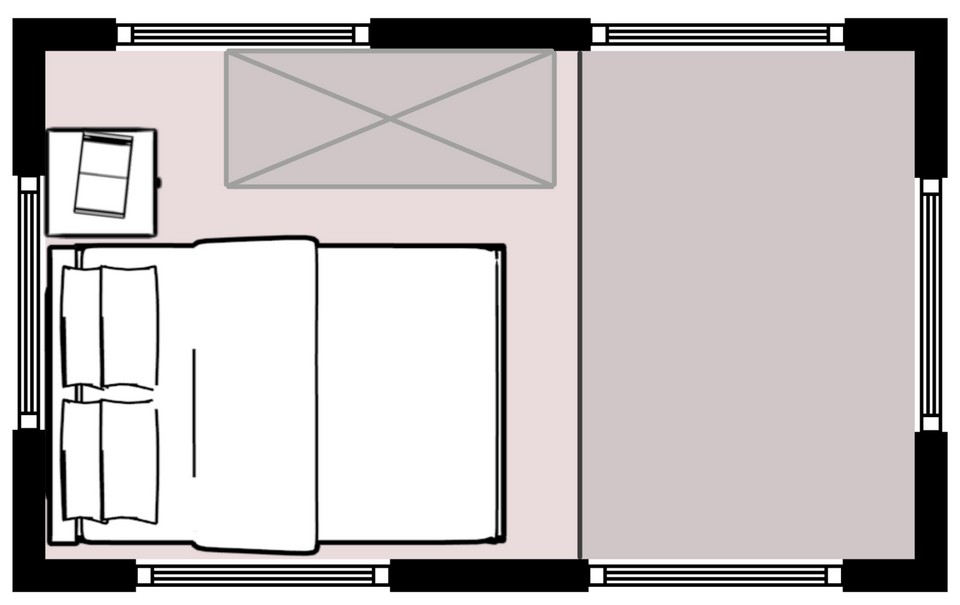 Nomad Cabin Floor Plan