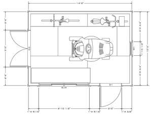 Copper Creek home studio Floor Plan 1
