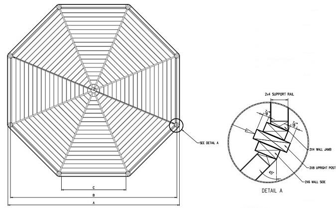 San Cristobal backyard studio Floor Plan 2