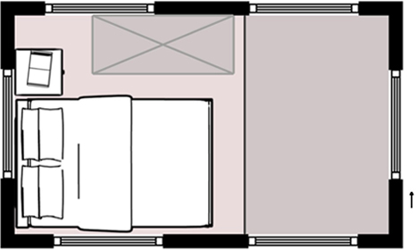 Nomad Cabin Floor Plan
