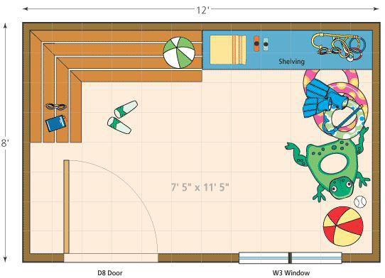 Verana shed Floor Plan 2