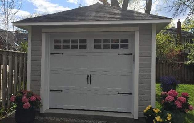 Completed Archer garage
