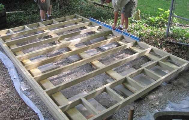 Foundation for Mountain Brook cabin