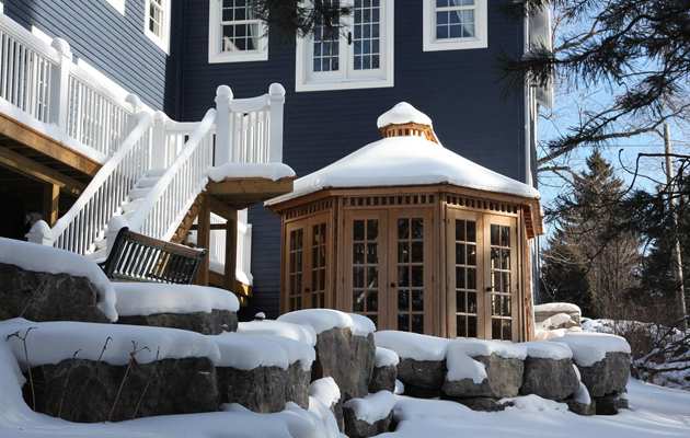 Champlain patio gazebo Completed