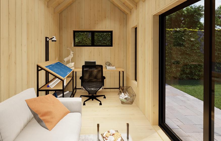 Modern Mini Oban home studio interior