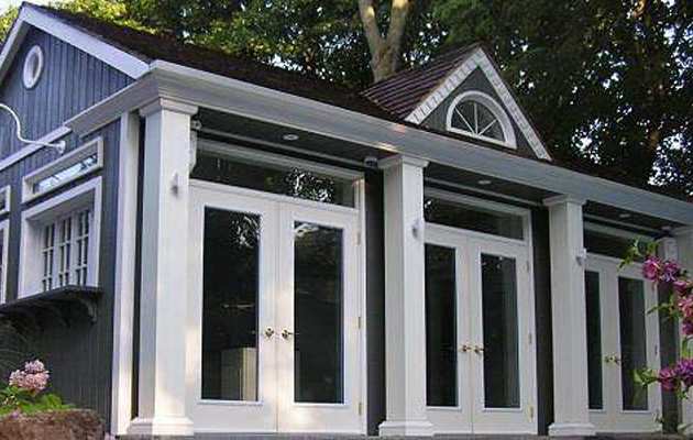 Completed Windsor backyard studio