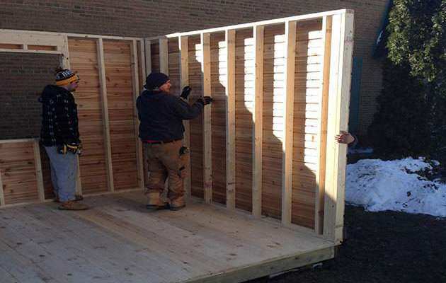 Glen Echo Wall frame cabin 