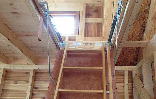 Glen Echo Drop down ladder cabin