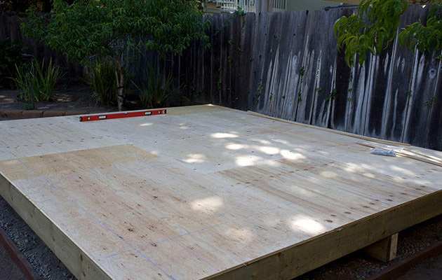 Foundation for Sonoma pool cabana