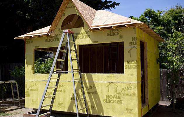 Enhanced siding package for Sonoma home studio